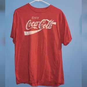 Coca Cola Men's Classic Red Tee